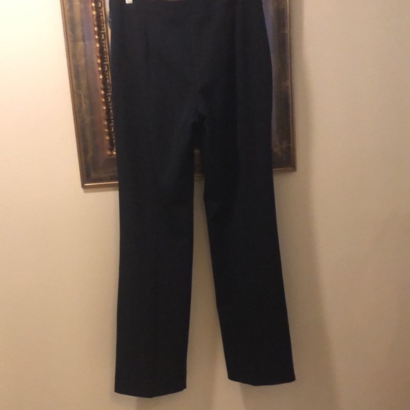 Etcetera Button detail faux pocket wide leg, riding trim, side zipper pants - Picture 3 of 11